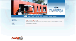 Desktop Screenshot of physiotherapie-am-aquari.de